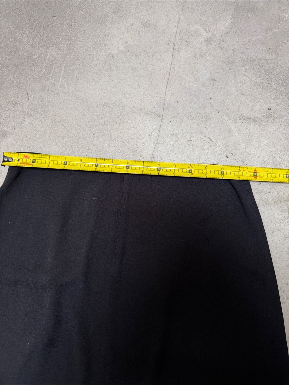 Reformation Black Mini Skirt with Side Button Detail size 10 - Picture 3 of 8
